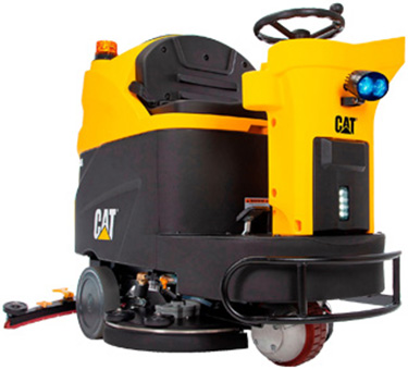 Cat® C40R Auto Ride-On Floor Scrubber